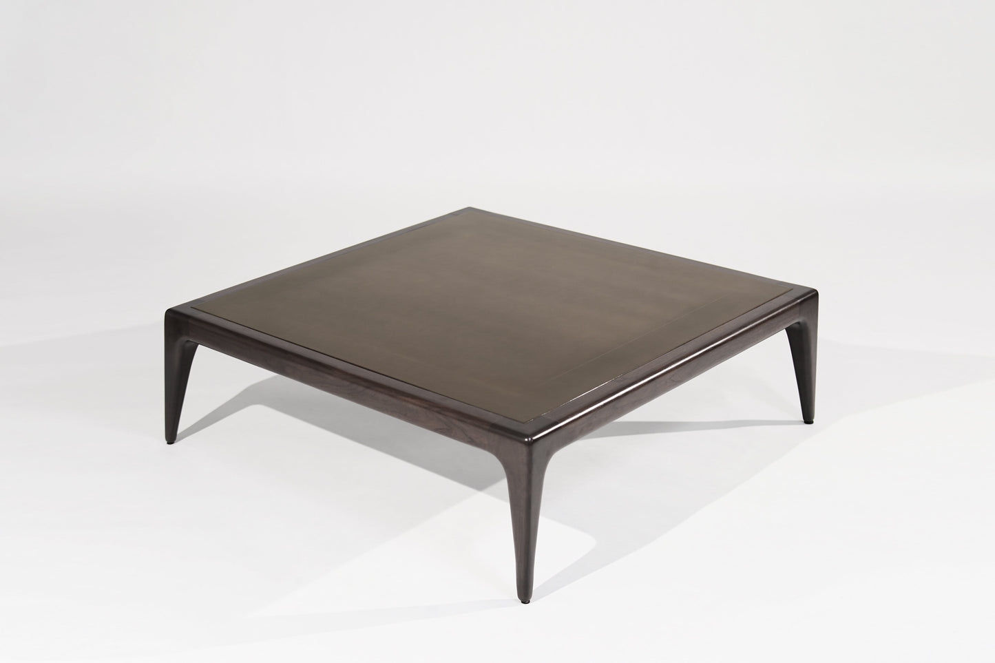 Private Studio Sculptural Bronze Top Coffee Table, 2015