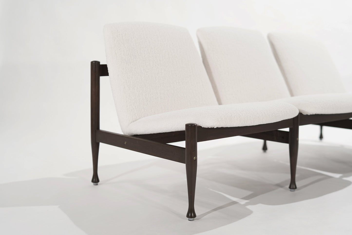 Three-Seater Sofa in the Style of Finn Juhl, Denmark, C. 1950s