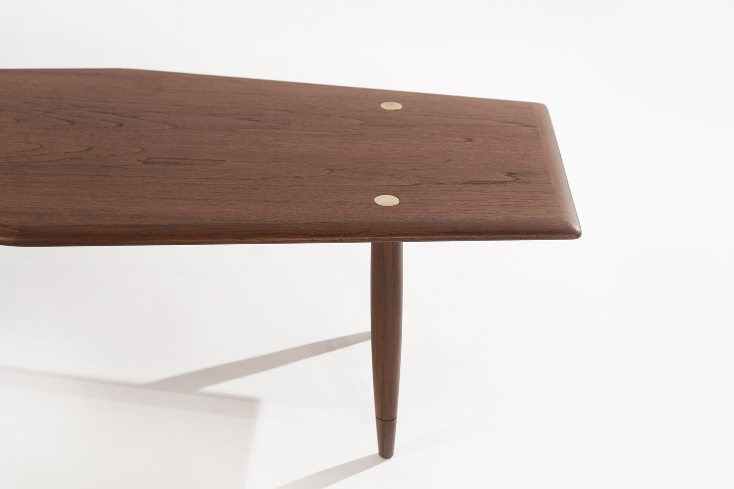 Scandinavian Modern Teak Coffee Table by Yngve Ekström for Dux, 1950s