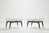 Set of GIO Benches Series 32 in Special Walnut