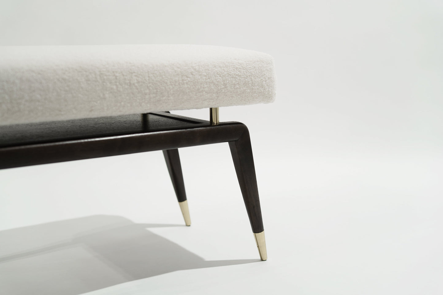 Set of GIO Benches Series 32 in Special Walnut