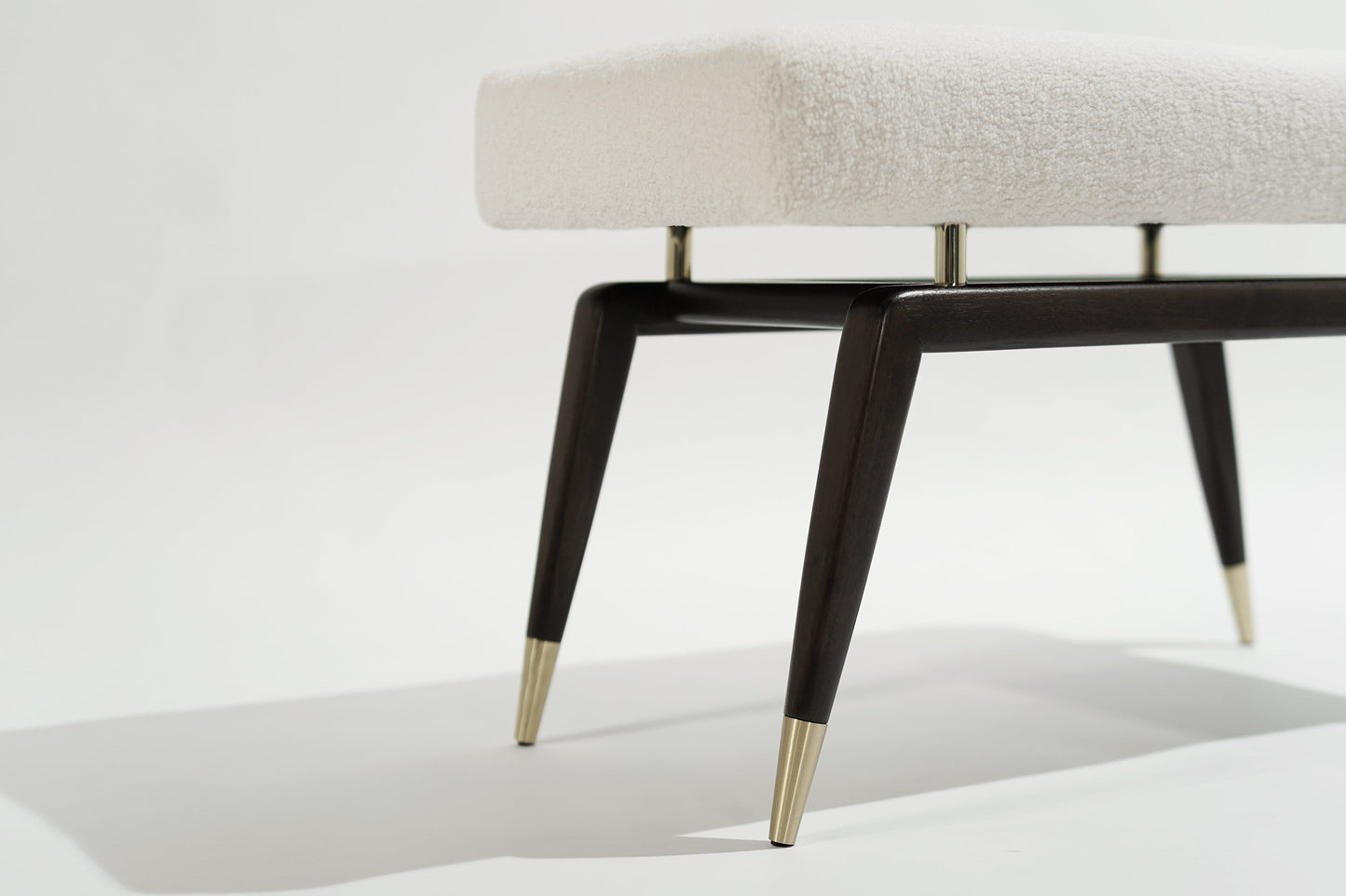 Set of GIO Benches Series 32 in Special Walnut