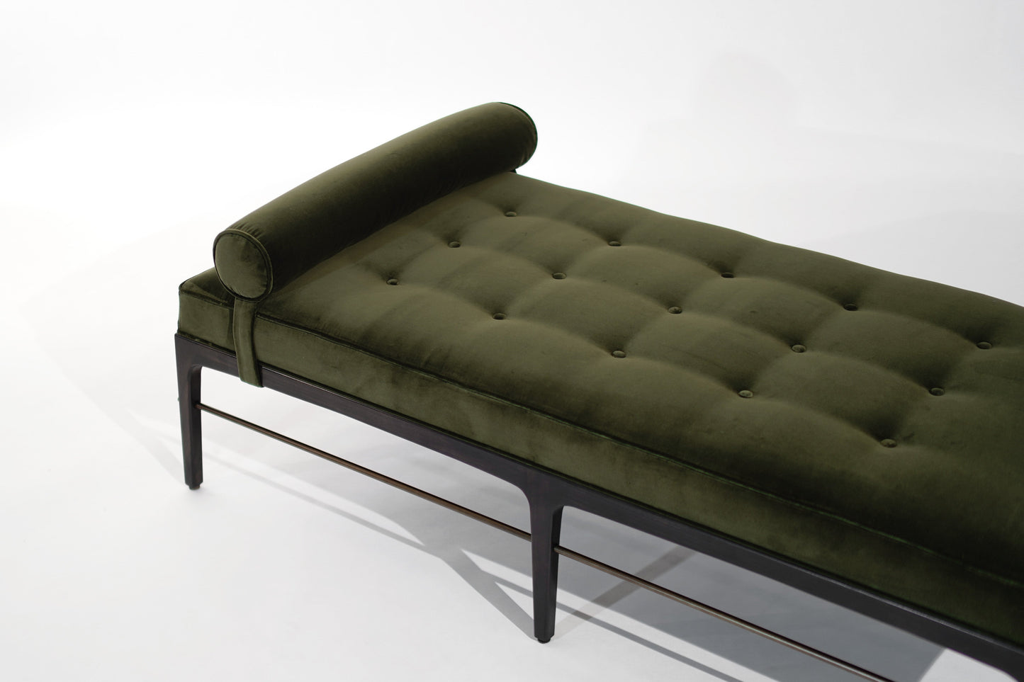 Linear Daybed Series 60 in Espresso and Bronze