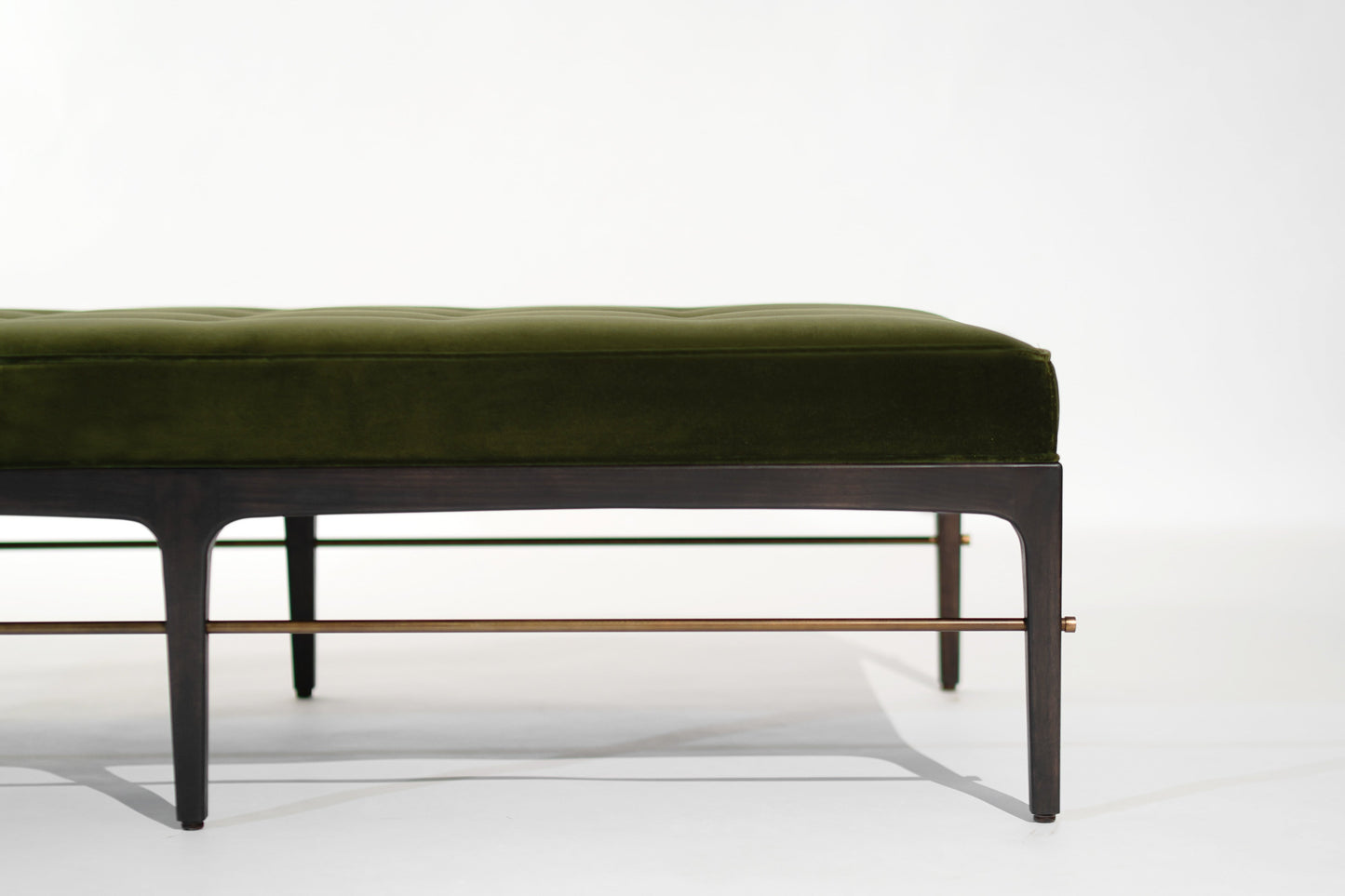 Linear Daybed Series 60 in Espresso and Bronze