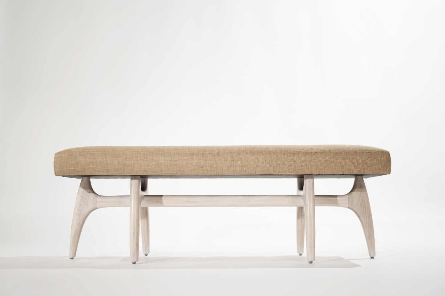 Odyssey Bench in White Oak