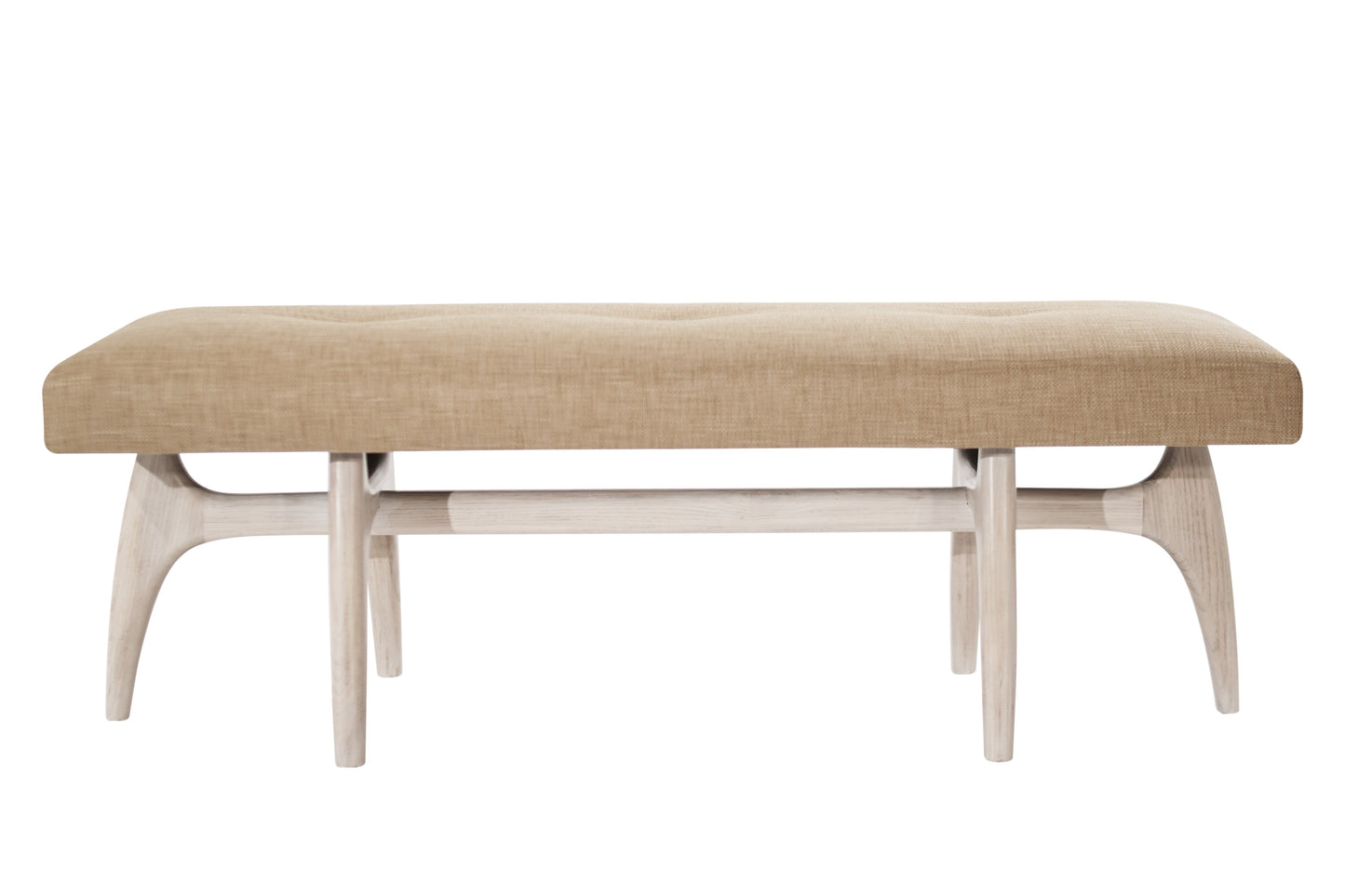 Odyssey Bench in White Oak