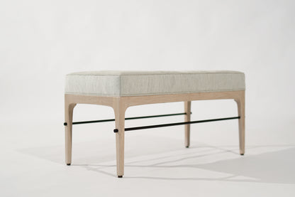 Linear Bench in White Oak Series 36