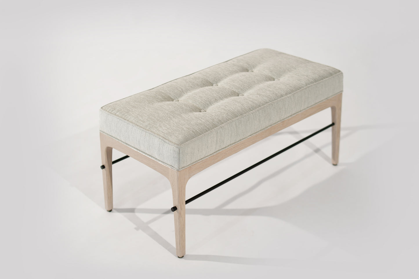 Linear Bench in White Oak Series 36