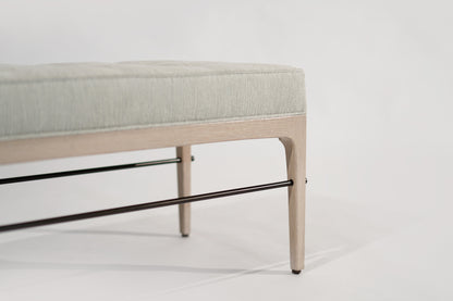 Linear Bench in White Oak Series 36