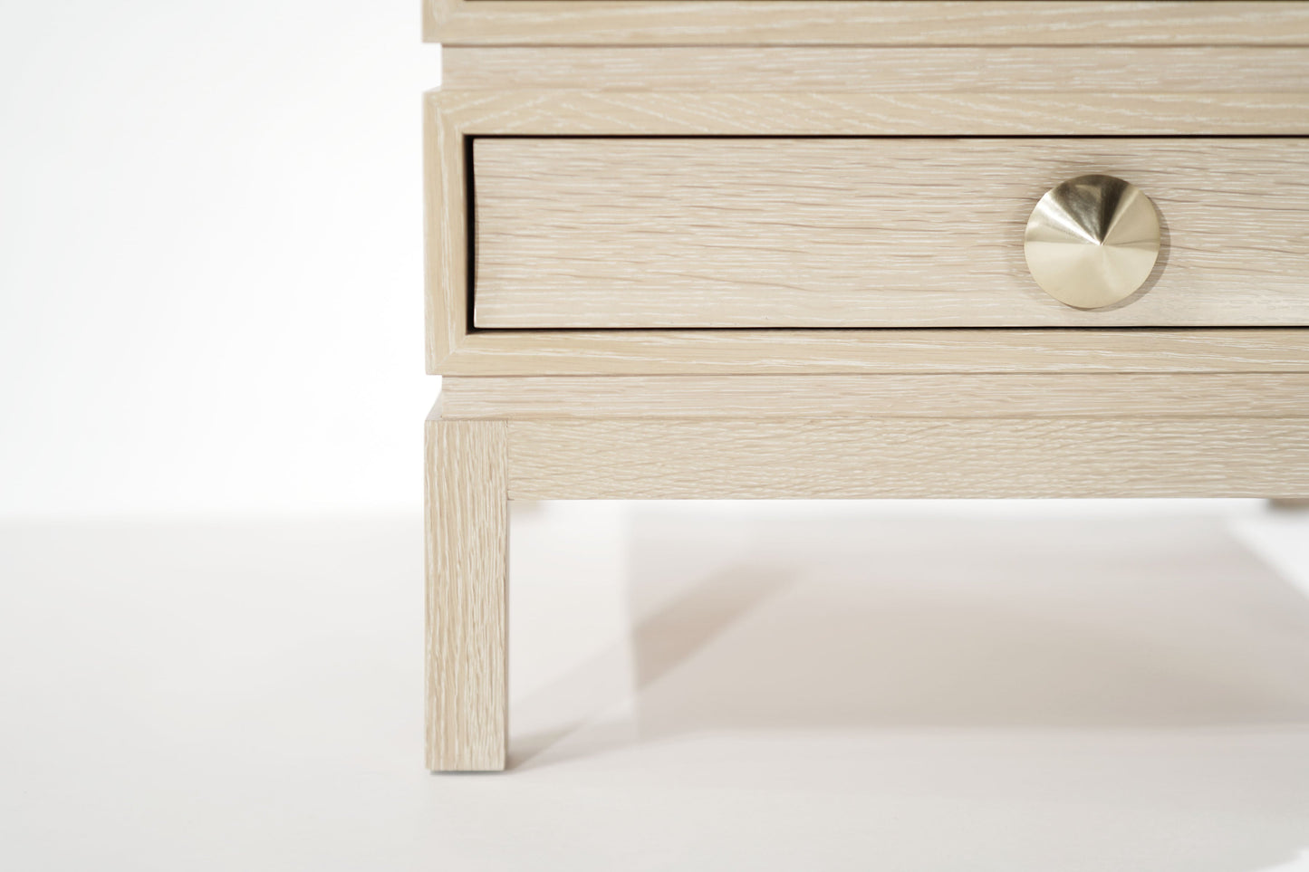 Stacked Nightstands in Limed Oak