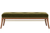 Sabre Leg Bench Series 60 in Natural Walnut