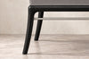 Sabre Leg Bench Series 72 in Blackout Oak