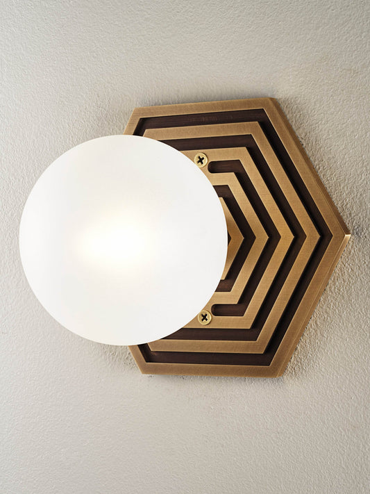 Mira Hex (Natural Brass)