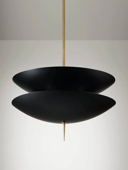 Stack (Black, Natural Brass)