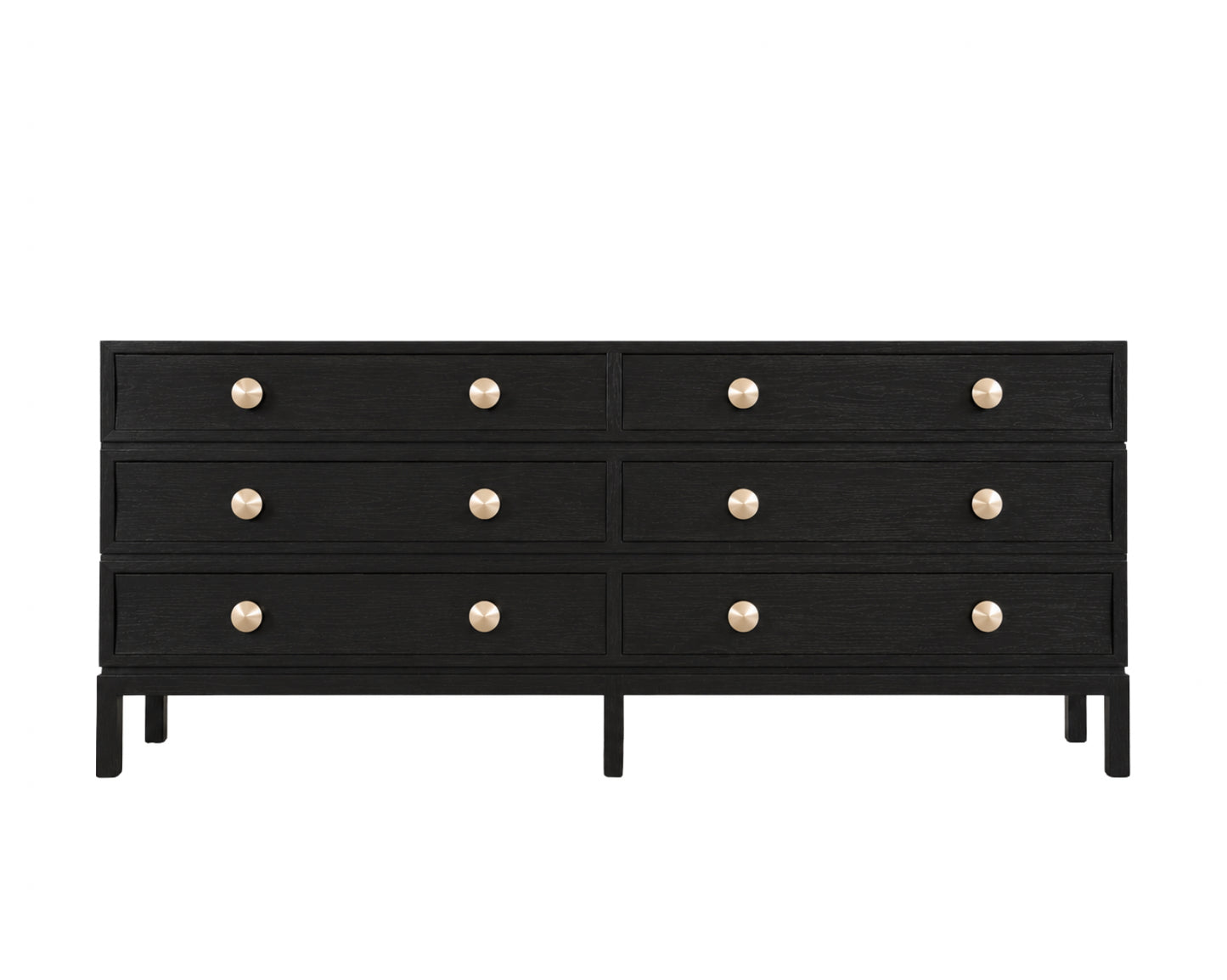 Stacked Dresser in Blackout Oak