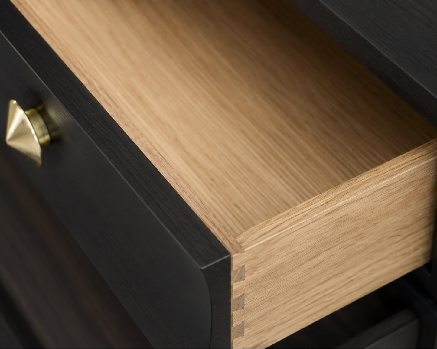 Stacked Dresser in Blackout Oak