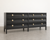Stacked Dresser in Espresso Walnut