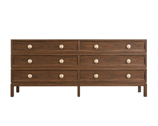mid century modern walnut dresser Stacked Dressers by Carlos Solano