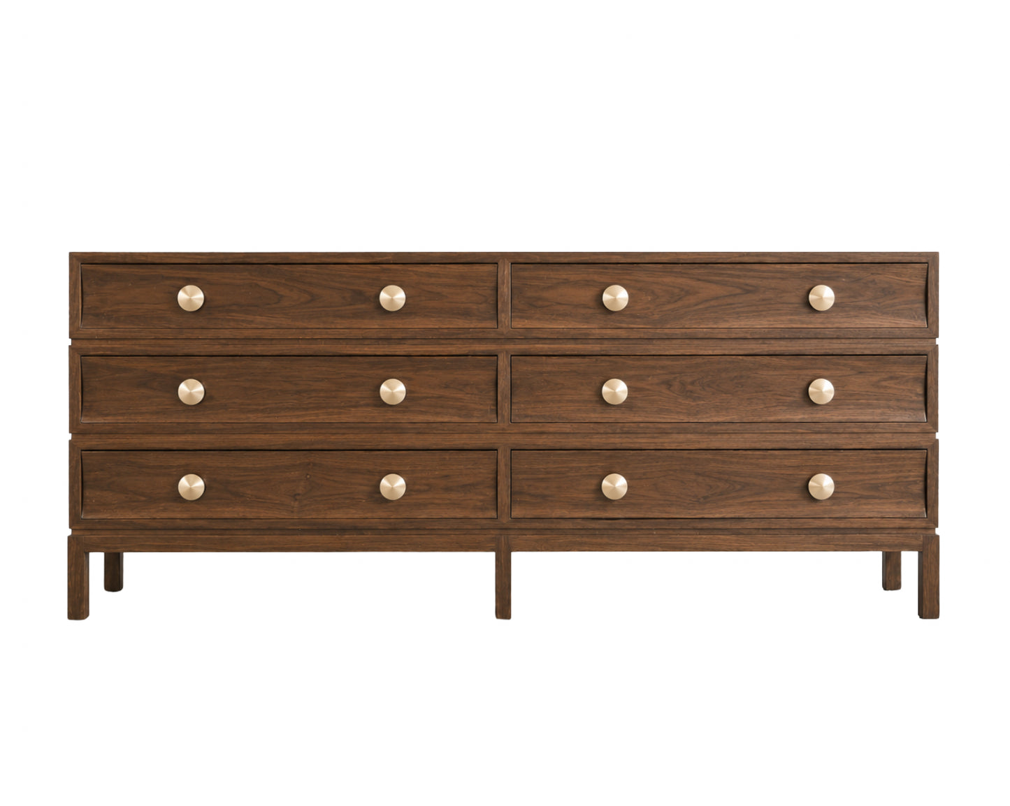 Stacked Dresser in Natural Walnut