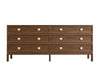 Stacked Dresser in Natural Walnut