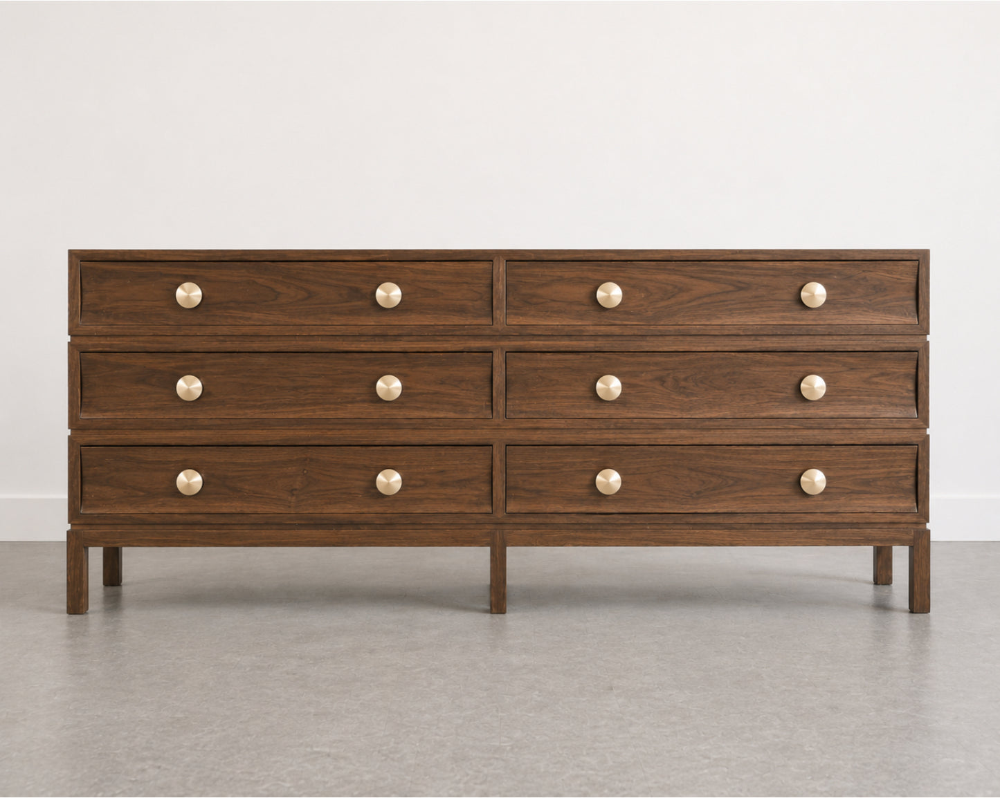 Stacked Dresser in Natural Walnut
