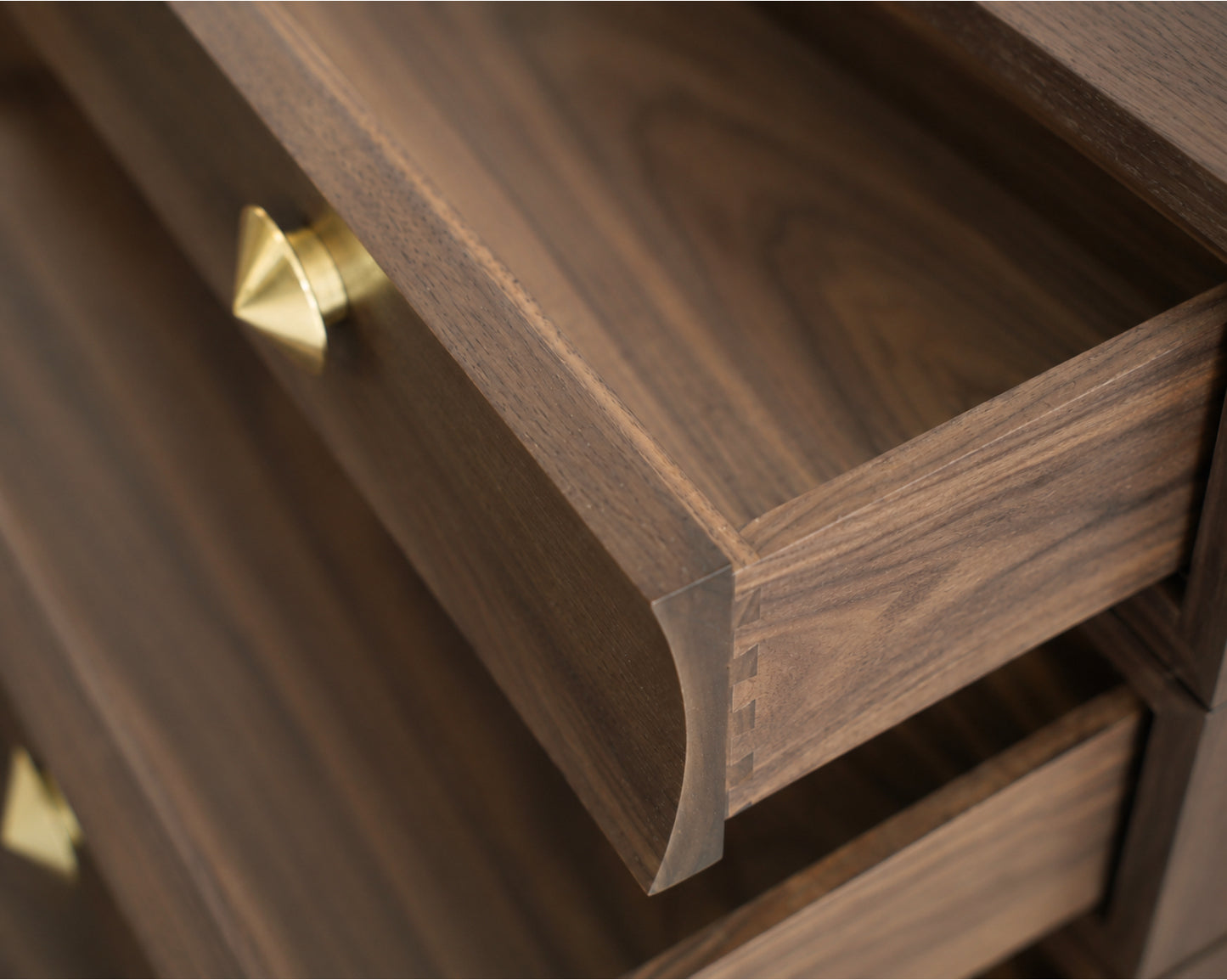 Stacked Dresser in Natural Walnut