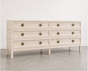 Stacked Dresser in White Oak