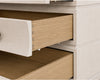 Stacked Dresser in White Oak