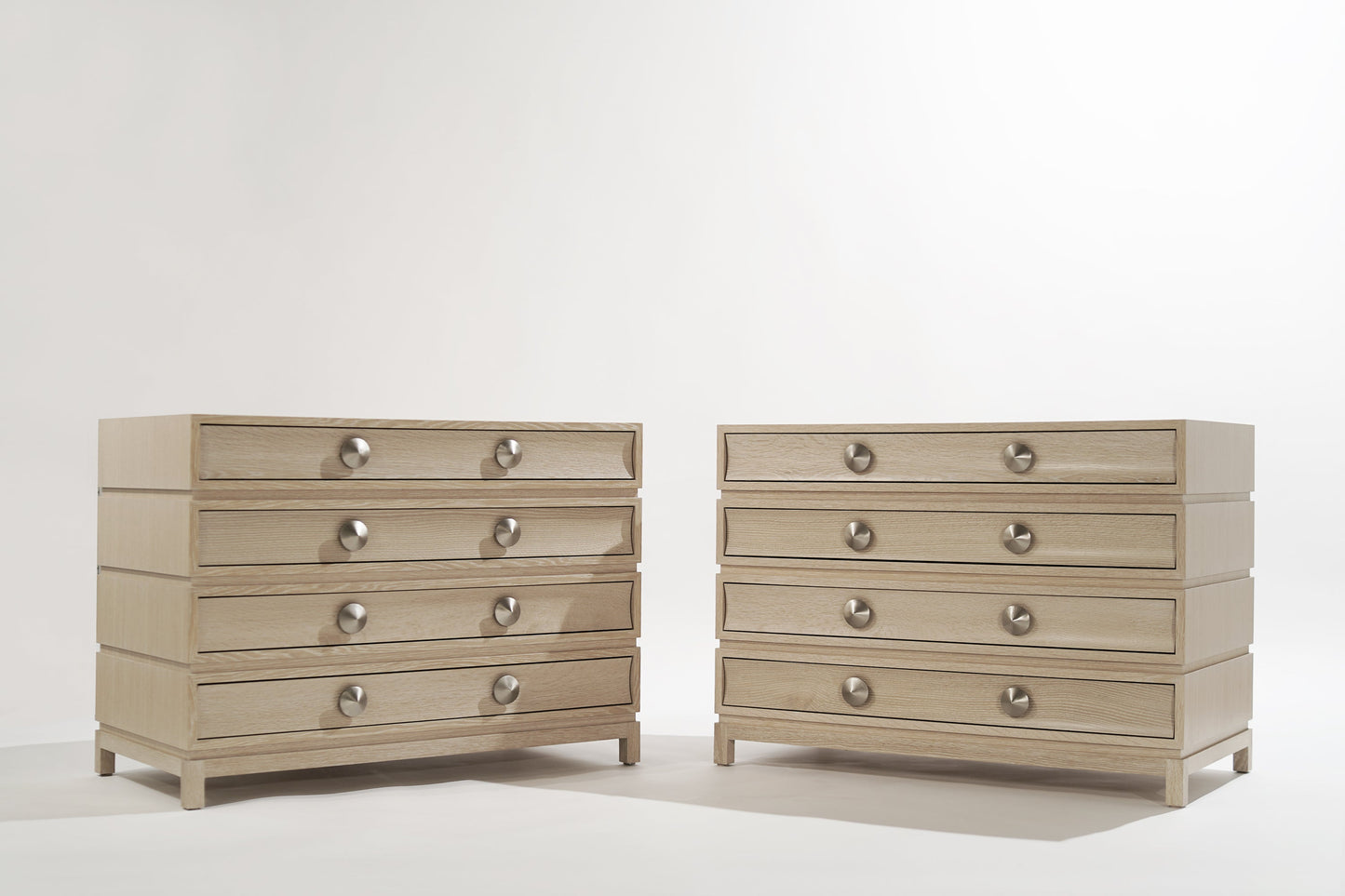 Stacked Chest of Drawers in Limed Oak