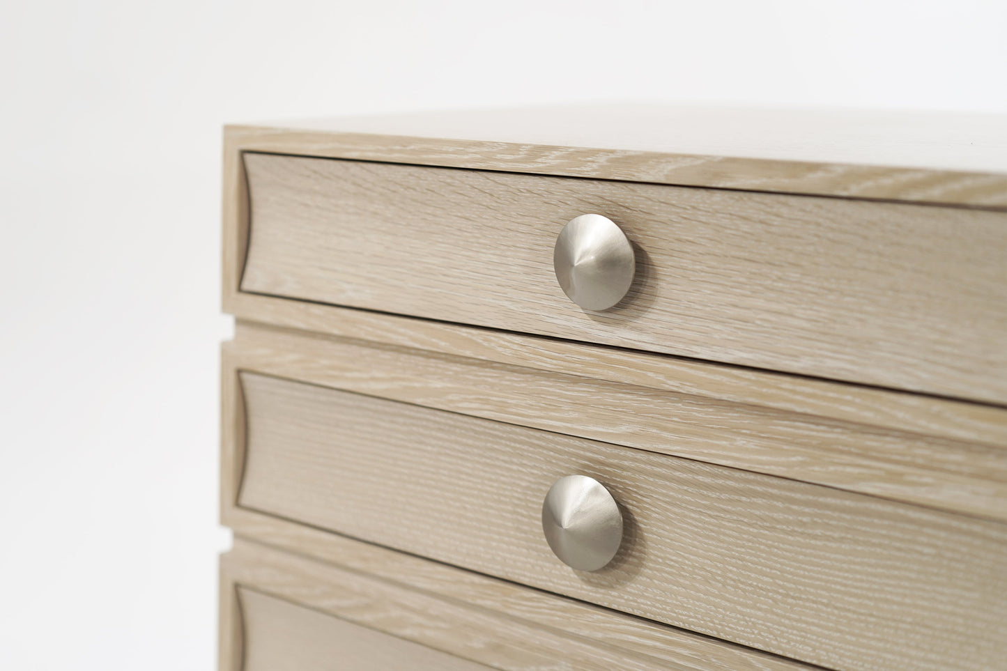 Stacked Chest of Drawers in Limed Oak