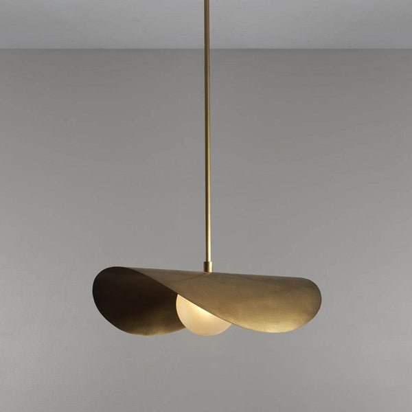 Montera Pendant (Natural Brass)