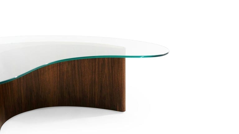 Apostrophe Coffee Table in Special Walnut