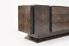 Brutalist Oak & Walnut Bookmatched Dresser, C. 1950s