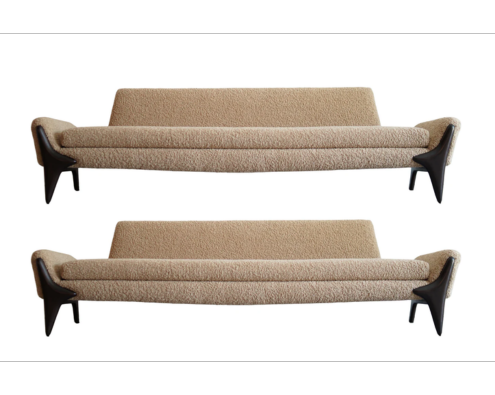 Set of Gondola Sofas by Adrian Pearsall, C. 1950s
