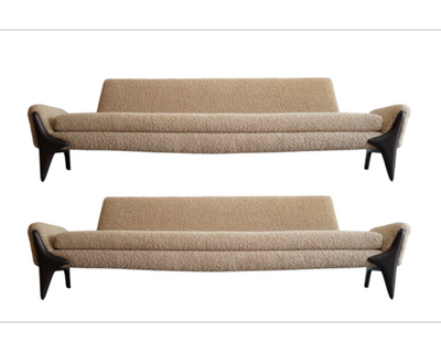 Set of Gondola Sofas by Adrian Pearsall, C. 1950s
