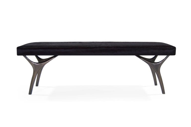 Crescent Bench Series 60 in Bronze