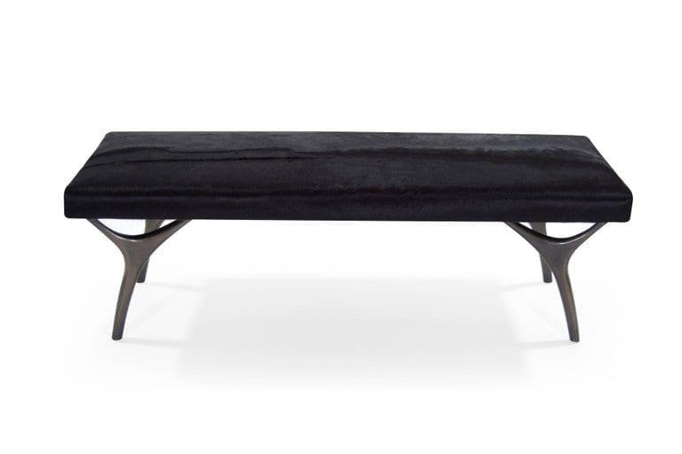 Crescent Bench Series 60 in Bronze