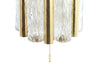 Murano Glass and Brass Sconces by Doria Leuchten, Germany 1950s
