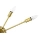 Sputnik Brass Sconces
