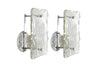 Murano Glass Ice Drip Sconces, Austria, 1960s