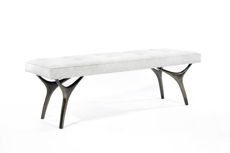 Crescent Bench Series 60 in Bronze