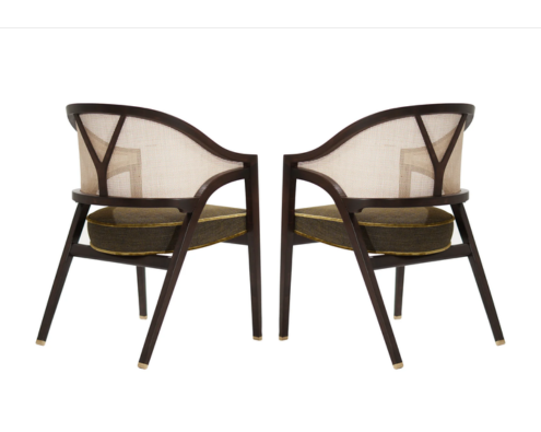 Set of "Y" Armchairs by Edward Wormley for Dunbar, C. 1950s