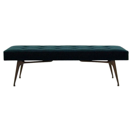 Sculptural ICO Bench Series 60 in Special Walnut