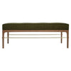 Linear Bench in Natural Walnut Series 48 by Stamford Modern