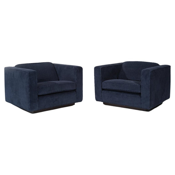 Low Profile Lounges by Milo Baughman, C. 1970s