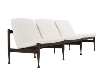 Three-Seater Sofa in the Style of Finn Juhl, Denmark, C. 1950s