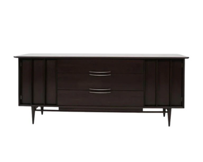 Eloquence Credenza in Dark Walnut by Kent Coffey, circa 1950s