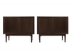 Set of Walnut Cabinets by Kipp Stewart, 1950s