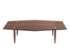 Scandinavian Modern Teak Coffee Table by Yngve Ekström for Dux, 1950s