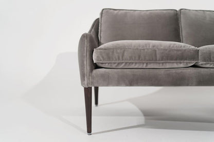 Organic Loveseat on Rosewood Legs by Hans Olsen, Denmark, C. 1960s